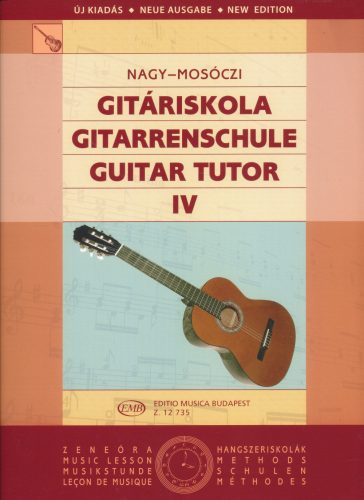 Nagy-Mosóczi: Gitáriskola 4. - kotta