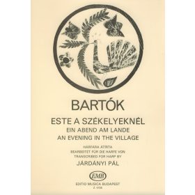   Bartók: Este a székelyeknél, hárfa átirat (Járdányi) +