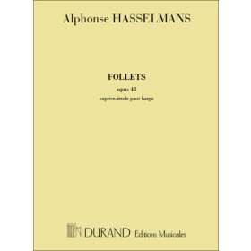 Hasselmans: Follets Op.48. hárfa-ra capricco (szálak)