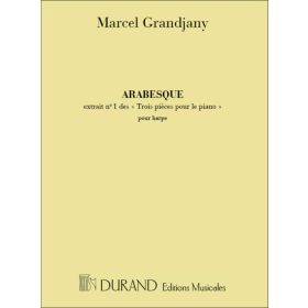 Grandjany: Arabeszk hárfa-ra  no.1