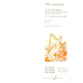   Godefroid: École mélodique sur des mélodies de Schubert no 1 hárfa-ra