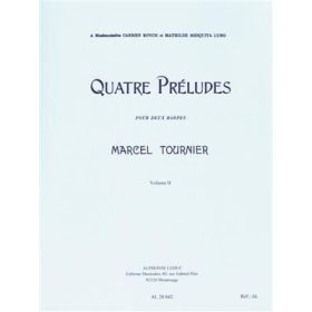 Tournier: Négy prelűd hárfa-ra  2.kötet