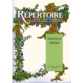Zempléni: Repertoire vibrafon, marimba - kotta