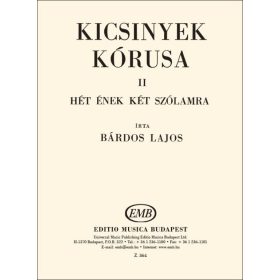 Bárdos Lajos: Kicsinyek kórusa 2. - kotta