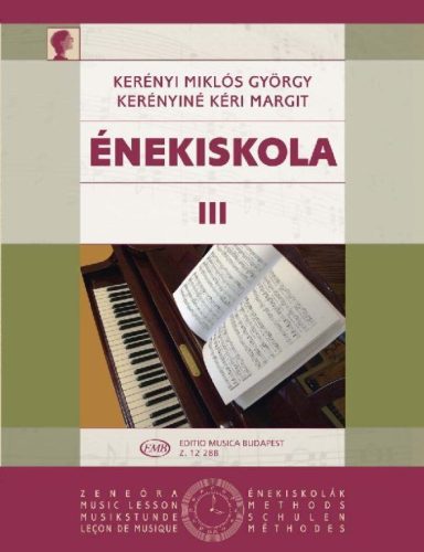 Kerényiné: Énekiskola 3. - kotta