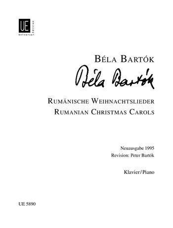 Bartók Béla: Kolindák. Román karácsonyi dalok (zongora) - kotta