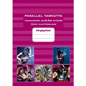 Hangjegyfüzet /kottafüzet parallel tab A/4 álló