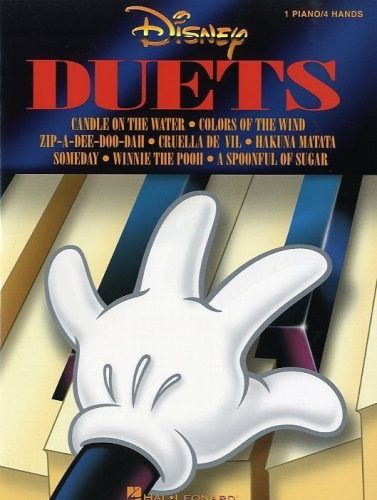 Disney Duets - zongora kottagyűjtemény négykezes - kotta