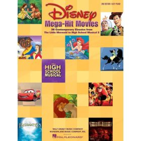 Disney Mega-Hit Movies - zongora kottagyűjtemény - kotta