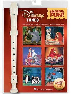 Disney Tunes: Recorder Fun! - furulya kottagyűjtemény - kotta