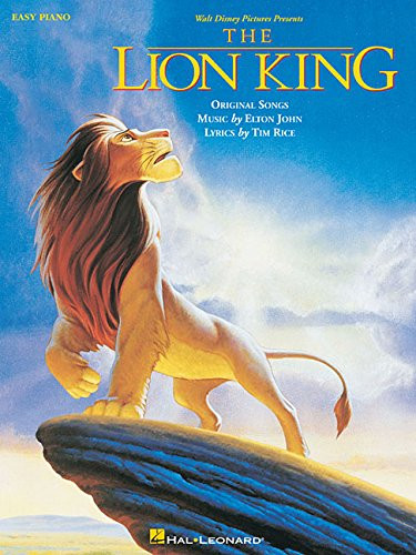 The Lion King: Easy Piano Zongora - kotta