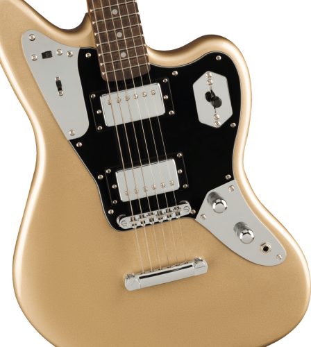Fender SQ Contemporary Jaguar HH ST elektromos gitár, Shoreline gold