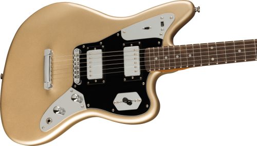 Fender SQ Contemporary Jaguar HH ST elektromos gitár, Shoreline gold