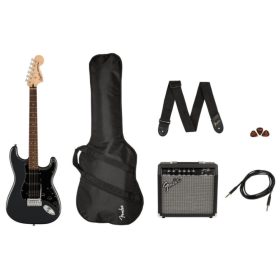   Fender Squier Affinity Stratocaster SZETT: elektromos gitár,erősítő, kieg.-k