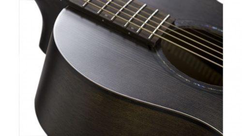 Baton Rouge Parlor 7/8-os akusztikus western gitár, fémhúros, antik szürke