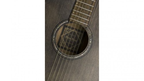 Baton Rouge Parlor 7/8-os akusztikus western gitár, fémhúros, antik szürke