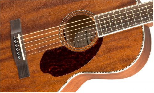 Fender Parlor PM-2 western gitár, mahagóni, ovankol barna