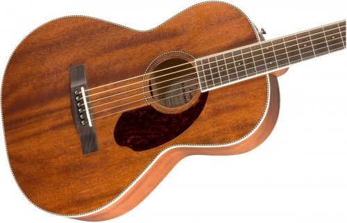 Fender Parlor PM-2 western gitár, mahagóni, ovankol barna