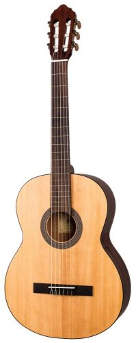 Cort AC-100DX-OP klasszikus gitár, nylonhúros delux, matt natúr