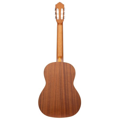 Ortega klasszikus gitár 4/4, fed:luc, hát:mahag, BALKEZES (tokkal)