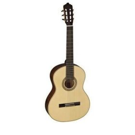   La Mancha Opalo SX klasszikus gitár, nylonhúros - tömör fenyő, mahagóni, magasfényű