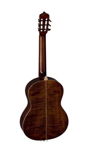 La Mancha Opalo SX klasszikus gitár, nylonhúros - tömör fenyő, mahagóni, magasfényű