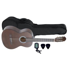 Gewa Basic 3/4 klasszikus gitárszett, dió 