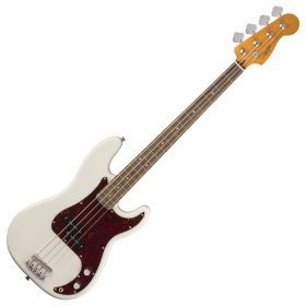   Fender SQ Classic Vibe 60s Precision Bass LRL basszusgitár, Olympic White