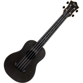 Flight koncert ukulele Travel fekete (műanyag test)