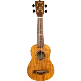 Flight szoprán ukulele zebrafa, Aquila húrral
