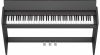 Roland F-107 digitális zongora, vékony test, fekete