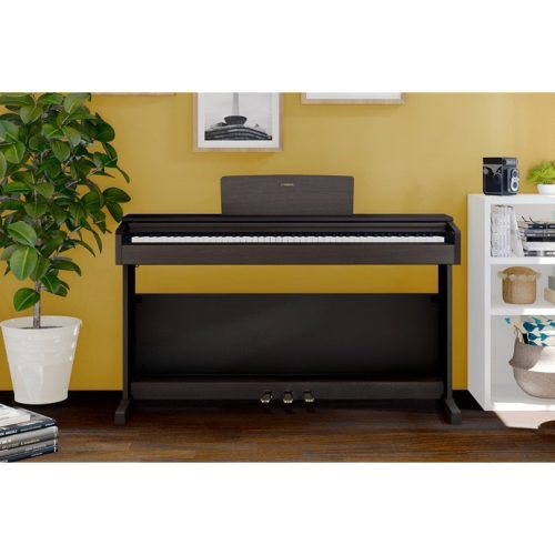 Yamaha YDP-145 Arius - digitális zongora, rózsafa