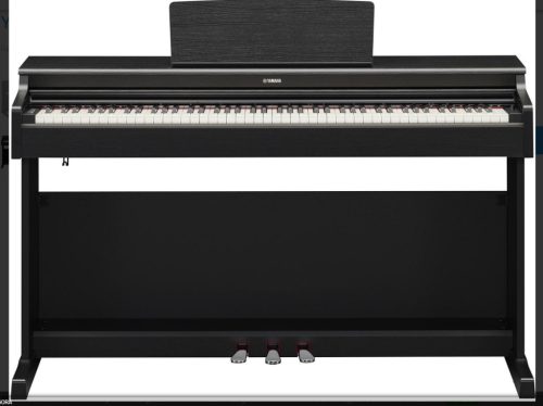 Yamaha YDP-165B Arius - digitális zongora, fekete