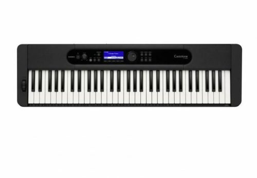 Casio CT-S400 61 billentyűs szintetizátor fekete, 4,5 kg