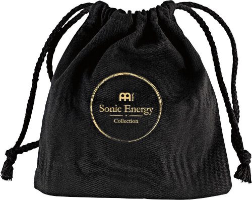 Meinl mini acél nyelvdob/tongue drum, fekete, 6 hang, 15 cm (huzat+ütő)