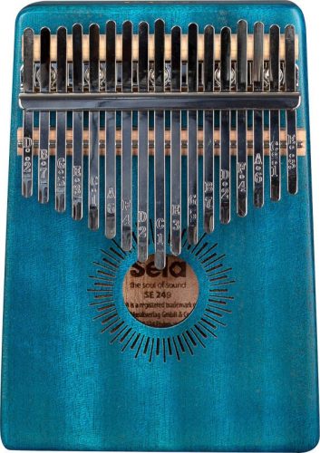 Sela kalimba kék 17 hang