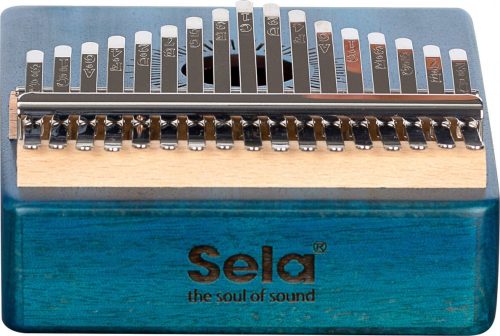 Sela kalimba kék 17 hang