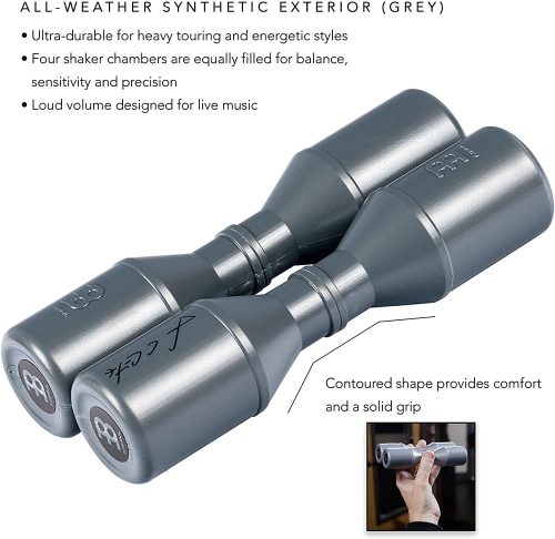 Meinl SH45GR - dupla shaker/ csörgő L. Conte széria, szürke