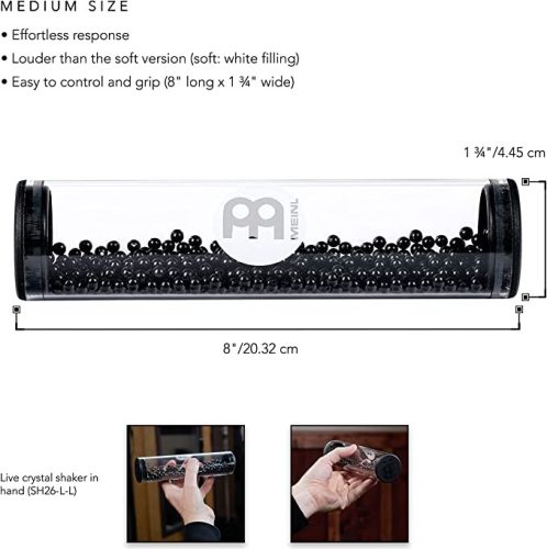 Meinl shaker/ csörgő henger, átlátszó