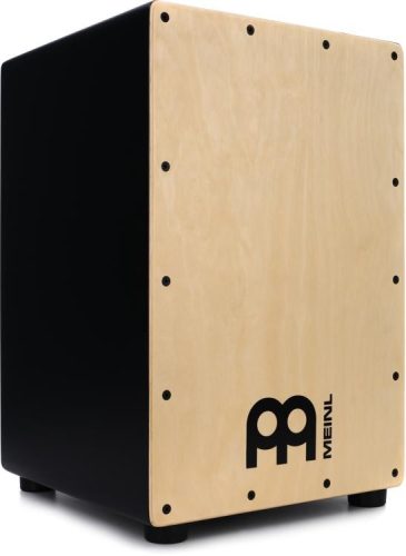 Meinl Cajon Headliner Snare Cajon, fekete-világos, juhar előlap