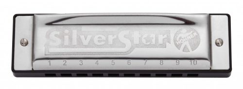 Hohner Silver Star - E - szájharmonika