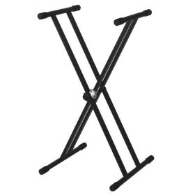 BSX szintetizátor állvány, dupla láb, x láb