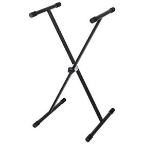 BSX szintetizátor állvány, fekete, x láb