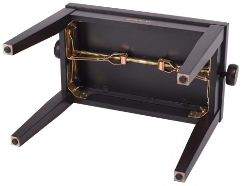 Roland zongorapad, zongoraszék, rózsafa, bársony ülés, egyenes láb, állítható