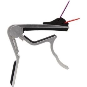   Fire & Stone  western/ akusztikus gitár capo /kápó, króm, pengetőtartós