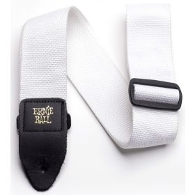   Ernie Ball gyöngyvászon gitár heveder, vállpánt több színben - fehér