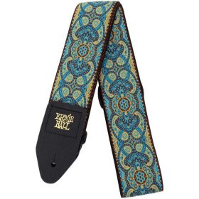   Ernie Ball Jacq Imperial Paisley gitár heveder, vállpánt, hímzett, mintás, színes