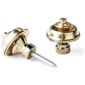 Dunlop gitár hevederzár, réz