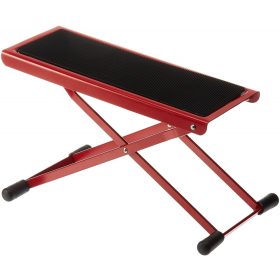 K&M gitár lábzsámoly, lábtartó színes - piros