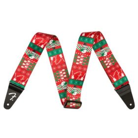 Fender ünnepi hóemberes gitár heveder, vállpánt snowman